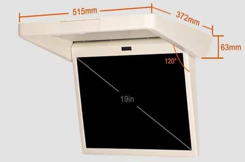 19-inch roof TV