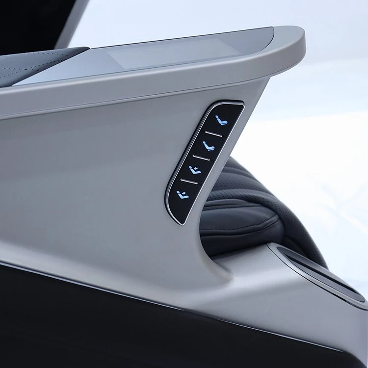 Seat detail picture - button with fluorescent effect