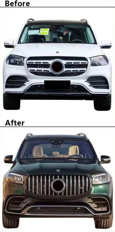 Comparison after installing body kit