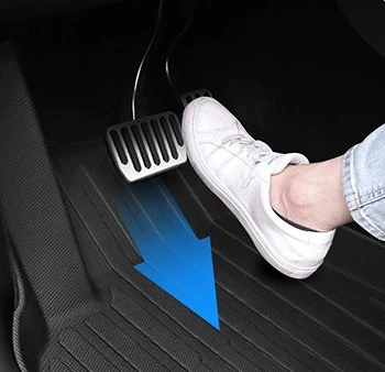 Tesla Model 3 Model Y TPE footrest pedals are comfortable Tesla Model 3 Model Y TPE footrest pedals are comfortable