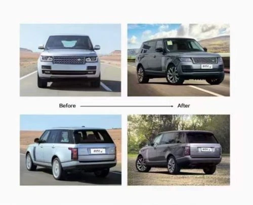 Comparison of Land Rover Executive Appearance Before and After the Upgrade