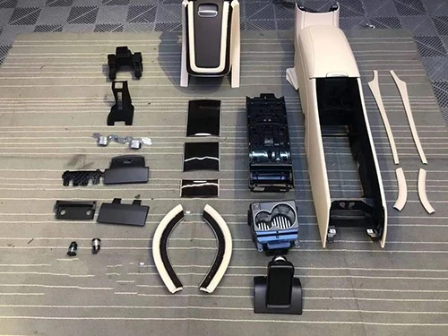 Mercedes-Benz S-Class W223 Rear Luxurious Central Armrest Kit Display