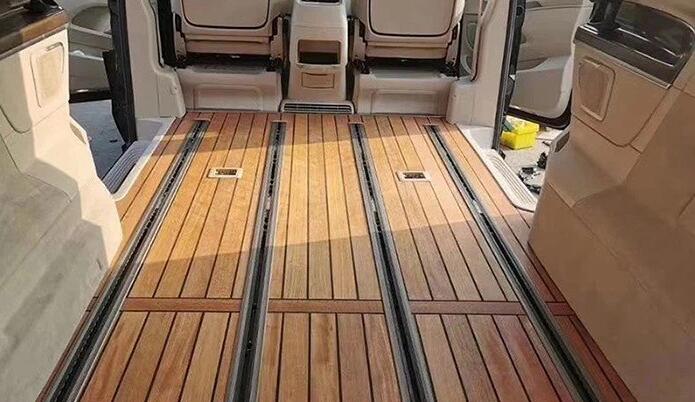 Car wood flooring