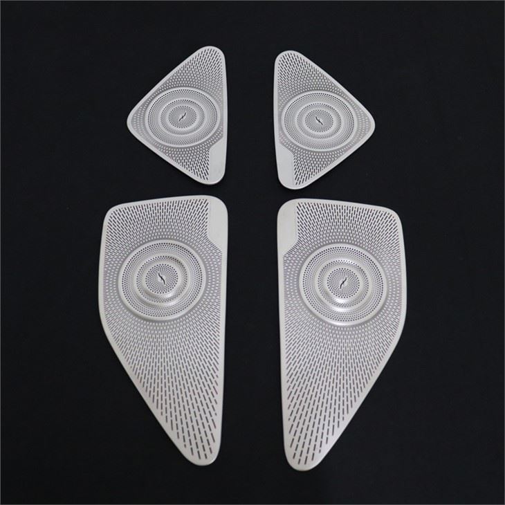 Ar gyfer Mercedes Benz E-ddosbarth Car Dur Di-staen Car Horn Cover Trim