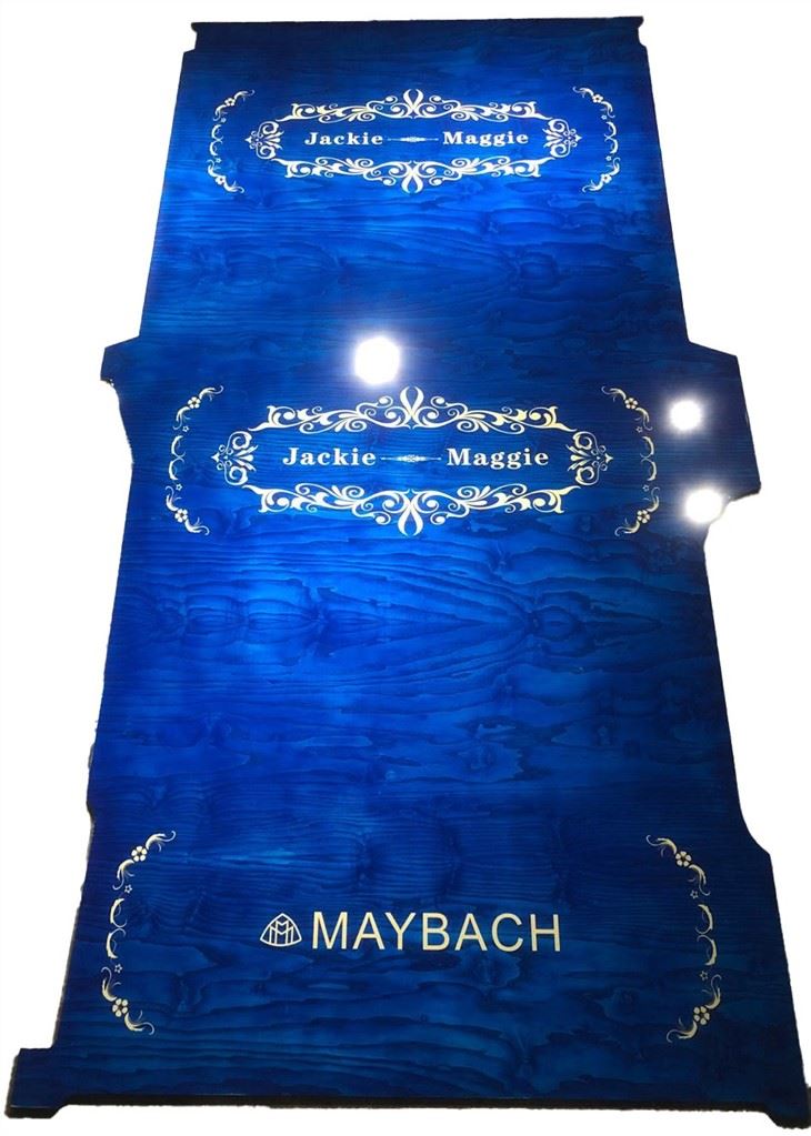 Luxury Floor Wood High Light Made For Business Car