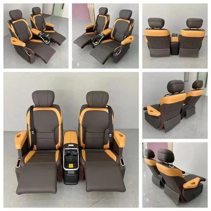 Sedd Gefn Gyda Phecyn Trosi Moethus Armrest Canol Ar Gyfer Gwibfiwr Tir A LX570