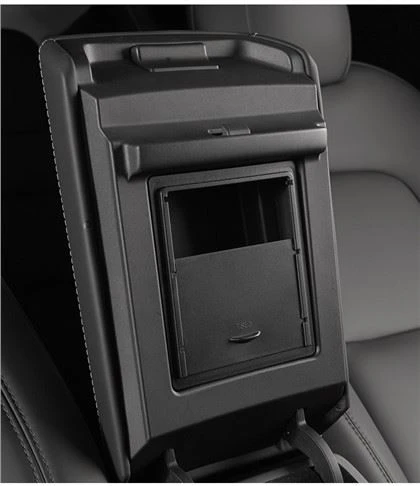 Blwch Storio Preifatrwydd Tesla Armrest Box