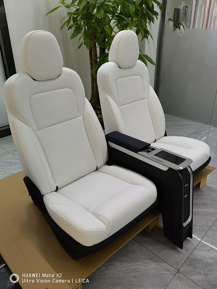 Model Tesla Y Pecyn Sedd Gefn Car Uwchraddio Mewnol Newydd