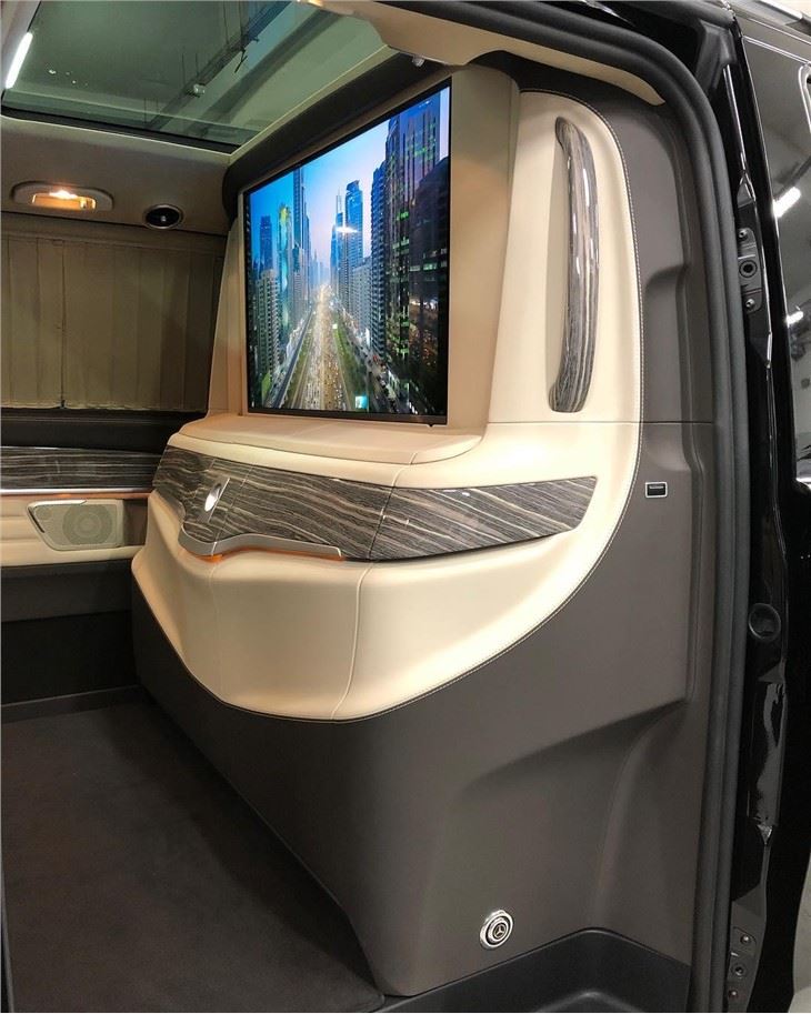 Rhaniad Van Ar gyfer Benz V Clas