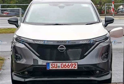 deinamig   A   miniog  Nissan ARIYA Ai   Ruiya  Nismo  Spy   Lluniau   Amlygiad