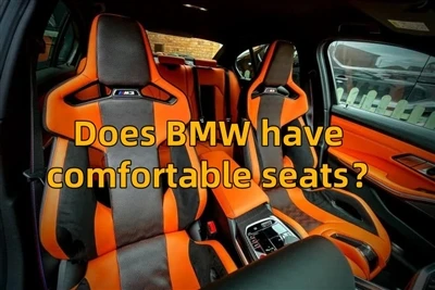 A oes gan BMW seddi cyfforddus