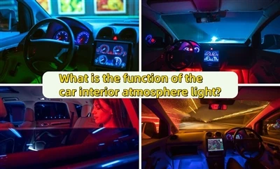 Beth yw swyddogaeth golau awyrgylch mewnol y car?