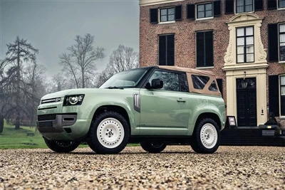 Addaswyd Land Rover Defender Trosadwy