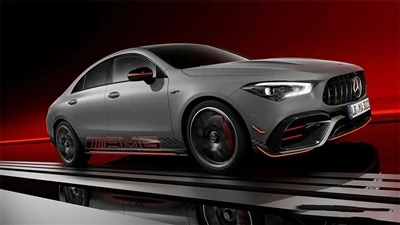 2024 Mercedes-Benz AMG CLA45S Tu Mewn a thu allan