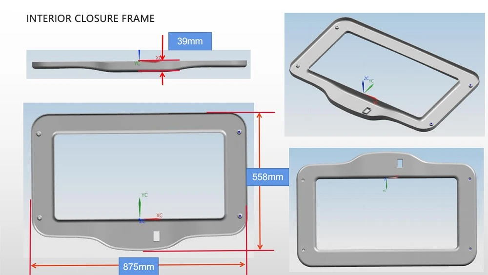car interior sunroof